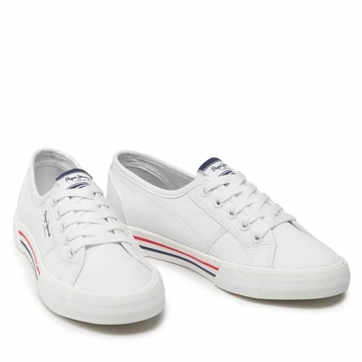 Sporta Bikses Sievietēm Pepe Jeans Brady Basic Balts